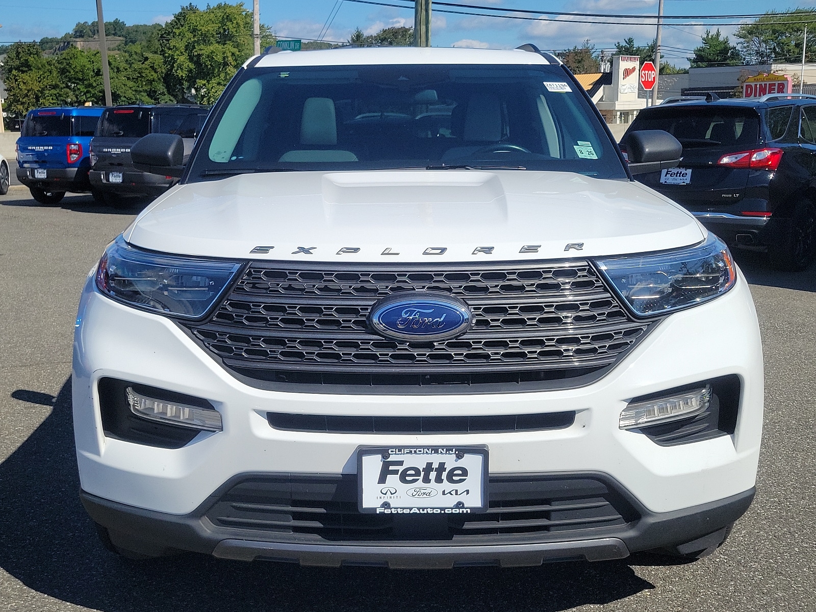 Certified 2021 Ford Explorer XLT with VIN 1FMSK8DH3MGB85798 for sale in Clifton, NJ