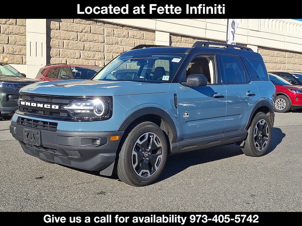 Certified 2022 Ford Bronco Sport Outer Banks Sport Utility