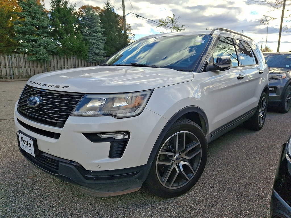 Certified 2018 Ford Explorer Sport Sport Utility