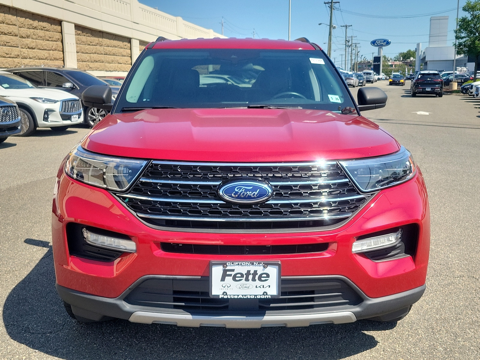 Certified 2021 Ford Explorer XLT with VIN 1FMSK8DH3MGA54368 for sale in Clifton, NJ