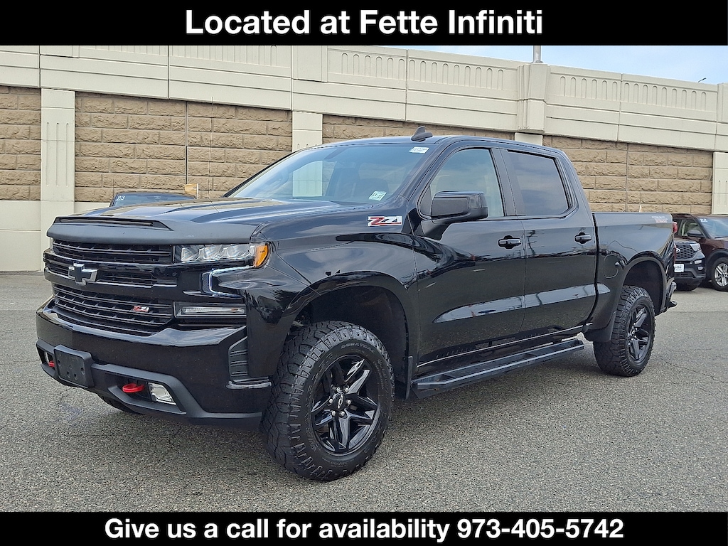 Used 2021 Chevrolet Silverado 1500 4WD Crew Cab Short Bed LT Trail Boss Crew Cab