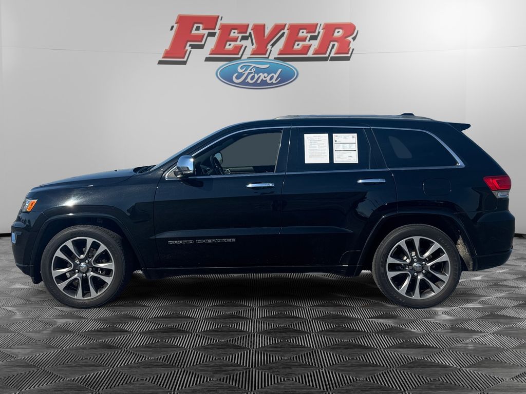 Used 2018 Jeep Grand Cherokee Overland with VIN 1C4RJFCM3JC454507 for sale in Plymouth, NC