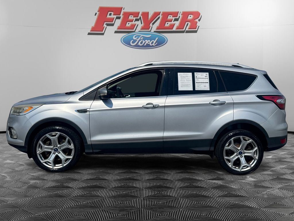 Certified 2017 Ford Escape Titanium with VIN 1FMCU9J95HUD86336 for sale in Edenton, NC