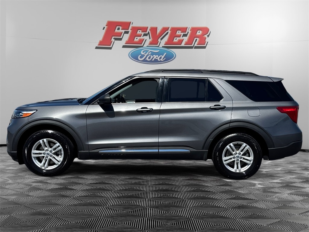 Certified 2021 Ford Explorer XLT with VIN 1FMSK8DH9MGA25053 for sale in Plymouth, NC