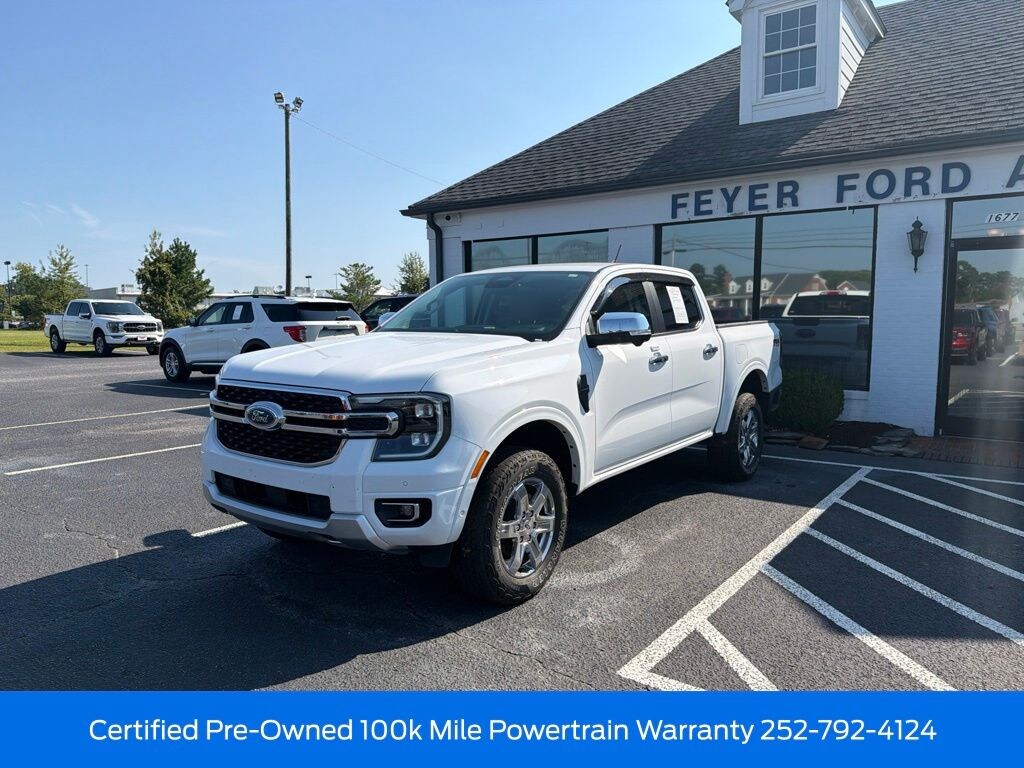 Certified 2024 Ford Ranger Lariat Truck