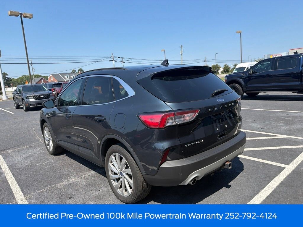 Certified 2022 Ford Escape Titanium SUV