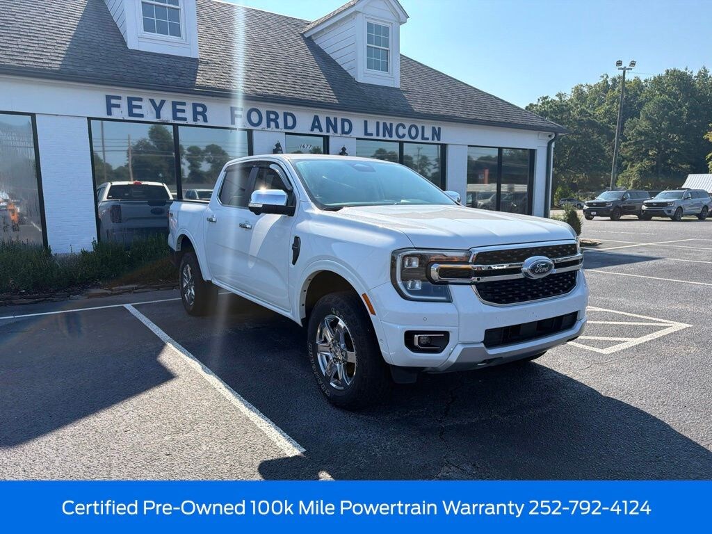 Certified 2024 Ford Ranger Lariat Truck