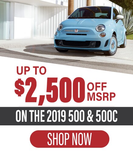 Get the 2019 Fiat 500 & 500C!
