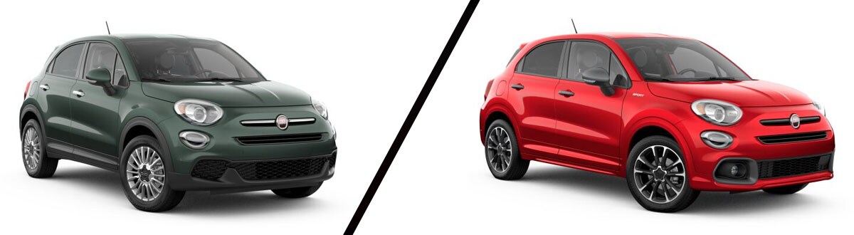 2021 FIAT 500X Pop vs 2021 FIAT 500X Sport