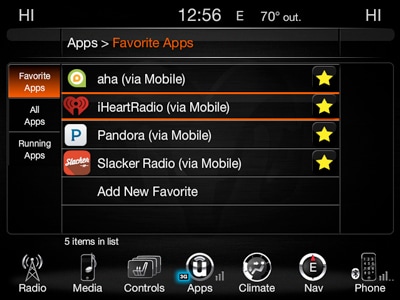 Uconnect Access App >> Use The Uconnect Access Smartphone App To Enjoy In Vehicle Apps Like Uconnect Access App >> Use The Uconnect Access Smartphone App To Enjoy In Vehicle Apps Like