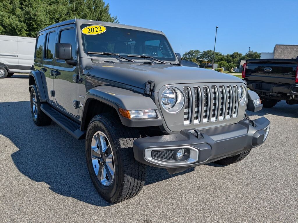 Used 2022 Jeep Wrangler Unlimited Sahara SUV