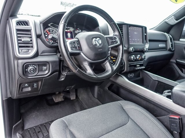 Used 2021 RAM Ram 1500 Pickup Big Horn/Lone Star with VIN 1C6SRFFT7MN771073 for sale in Demotte, IN