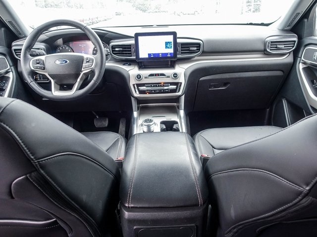 Used 2023 Ford Explorer XLT with VIN 1FMSK8DH6PGA38346 for sale in Demotte, IN
