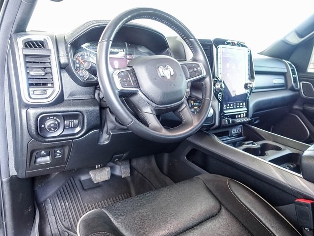 Used 2022 RAM Ram 1500 Pickup Laramie with VIN 1C6SRFJT3NN119012 for sale in Demotte, IN