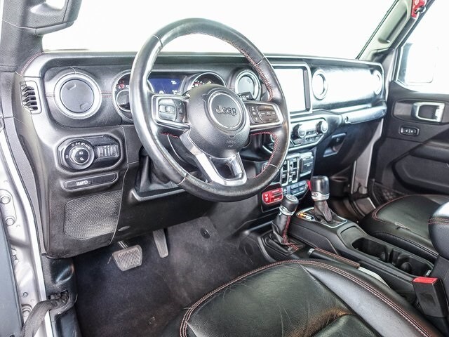 Used 2020 Jeep Gladiator Rubicon with VIN 1C6JJTBG1LL111843 for sale in Demotte, IN