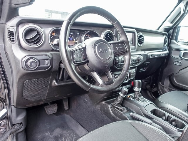 Used 2023 Jeep Wrangler 4-Door Freedom with VIN 1C4HJXDG6PW582628 for sale in Demotte, IN