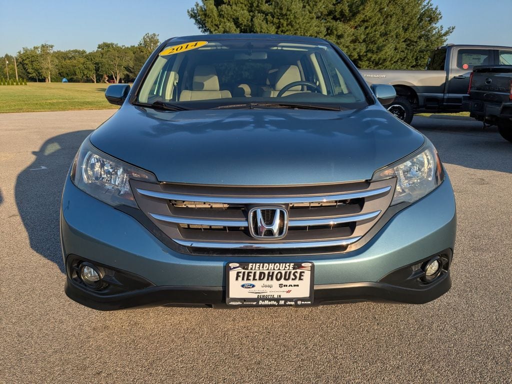 Used 2014 Honda CR-V EX with VIN 5J6RM4H56EL091309 for sale in De Motte, IN