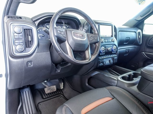 Used 2021 GMC Sierra 1500 AT4 with VIN 3GTP9EED7MG238281 for sale in Demotte, IN