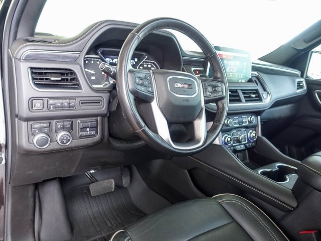 Used 2021 GMC Yukon SLT with VIN 1GKS2BKDXMR115967 for sale in Demotte, IN