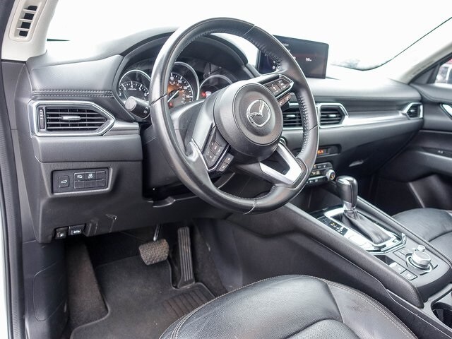 Used 2023 Mazda CX-5 S Preferred package with VIN JM3KFBCM2P0191844 for sale in Demotte, IN