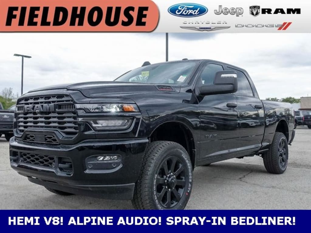 New 2025 Ram 2500 BIG HORN CREW CAB 4X4 6'4 BOX Pickup