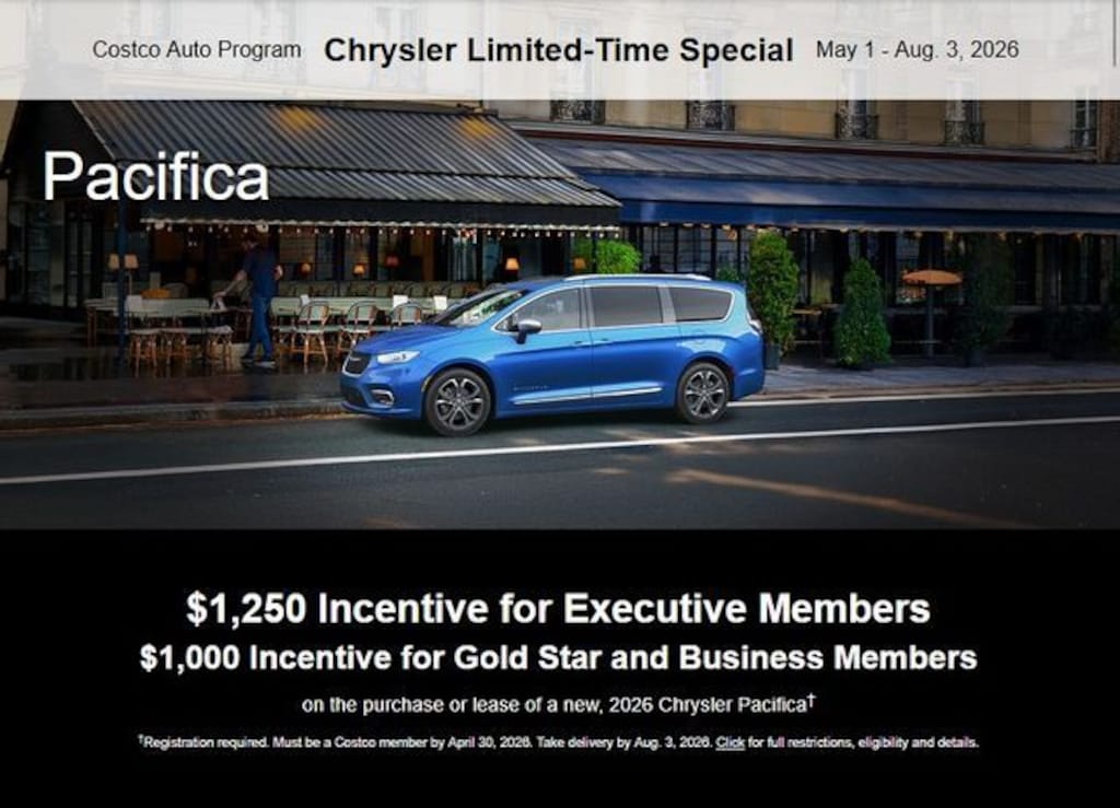 New 2026 Chrysler Pacifica SELECT Passenger Van