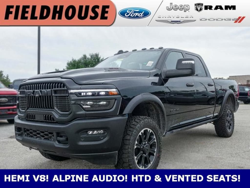 New 2025 Ram 2500 REBEL CREW CAB 4X4 6'4 BOX Pickup