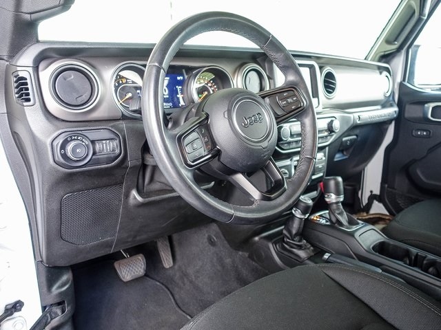 Used 2019 Jeep Wrangler Unlimited Sport S with VIN 1C4HJXDG1KW585879 for sale in Demotte, IN