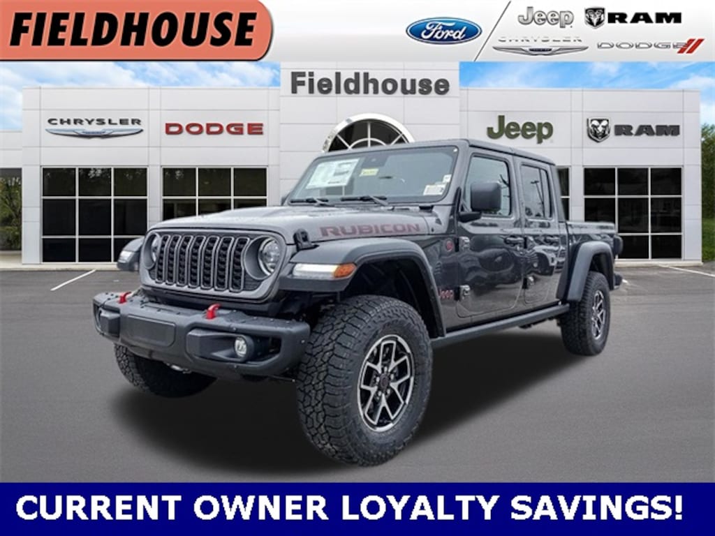 New 2025 Jeep Gladiator RUBICON 4X4 Pickup