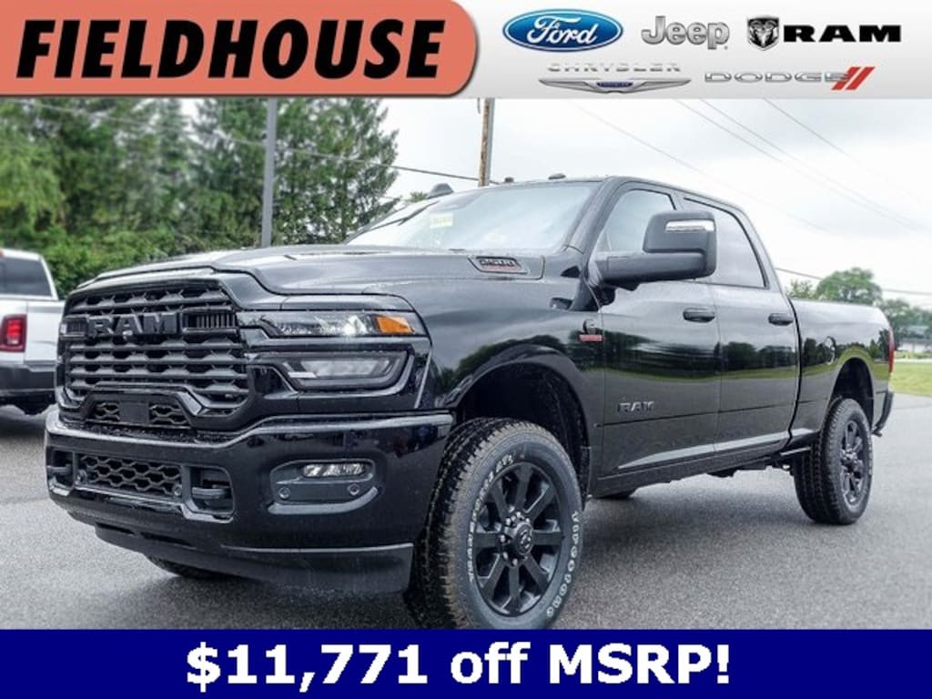 New 2025 Ram 2500 BIG HORN CREW CAB 4X4 6'4 BOX Pickup