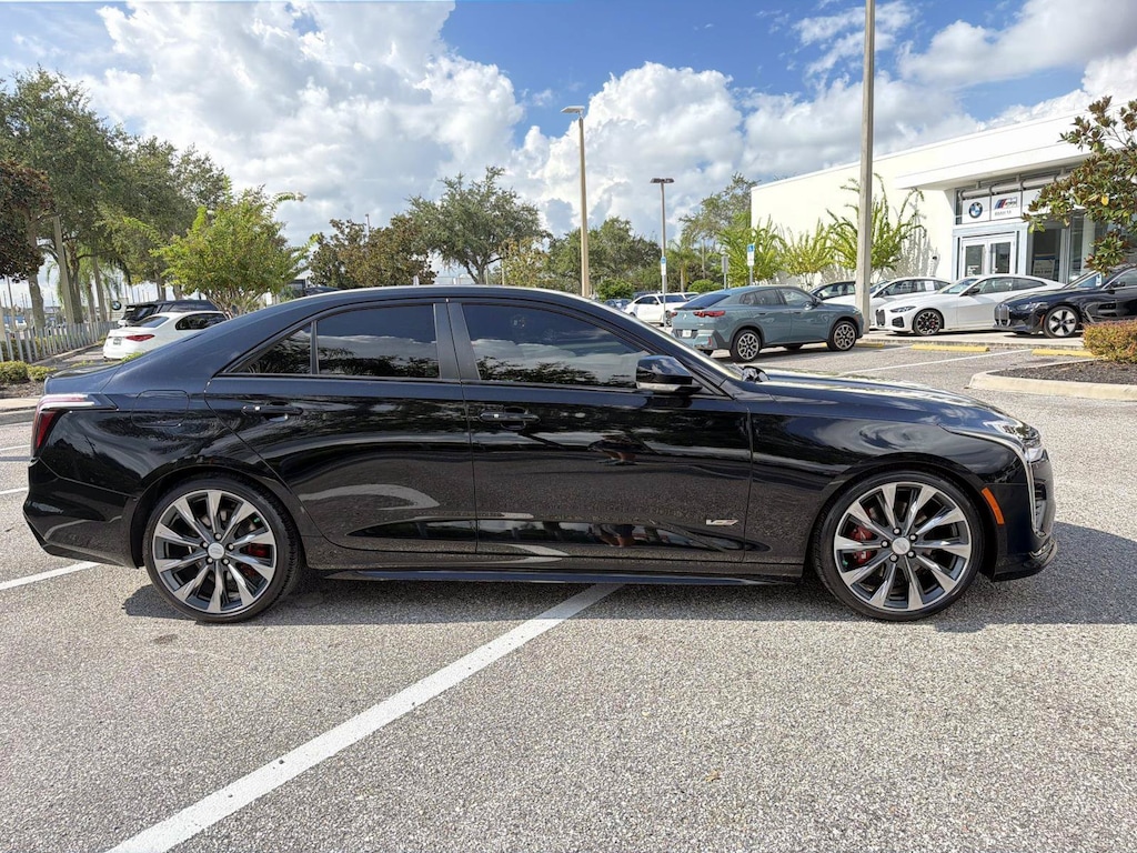 Used 2022 CADILLAC CT4-V Sedan