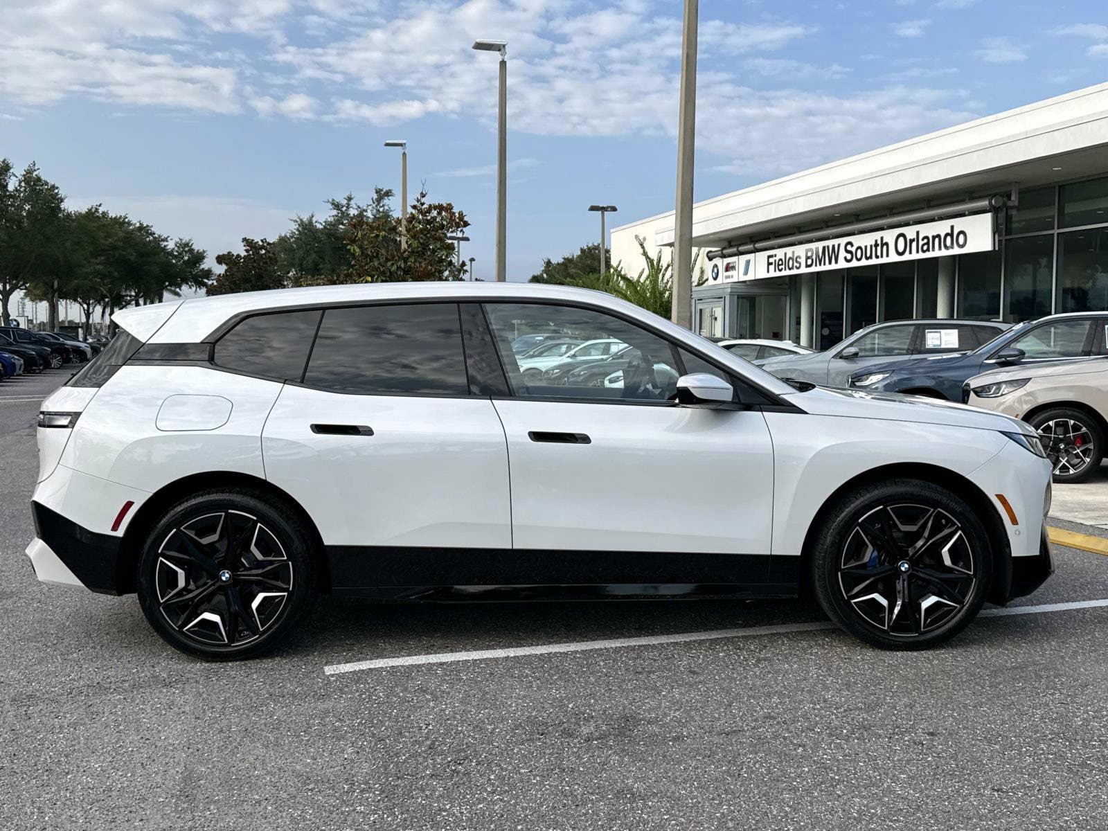 Used 2025 BMW iX 50 with VIN WB523CF06SCS36075 for sale in Orlando, FL