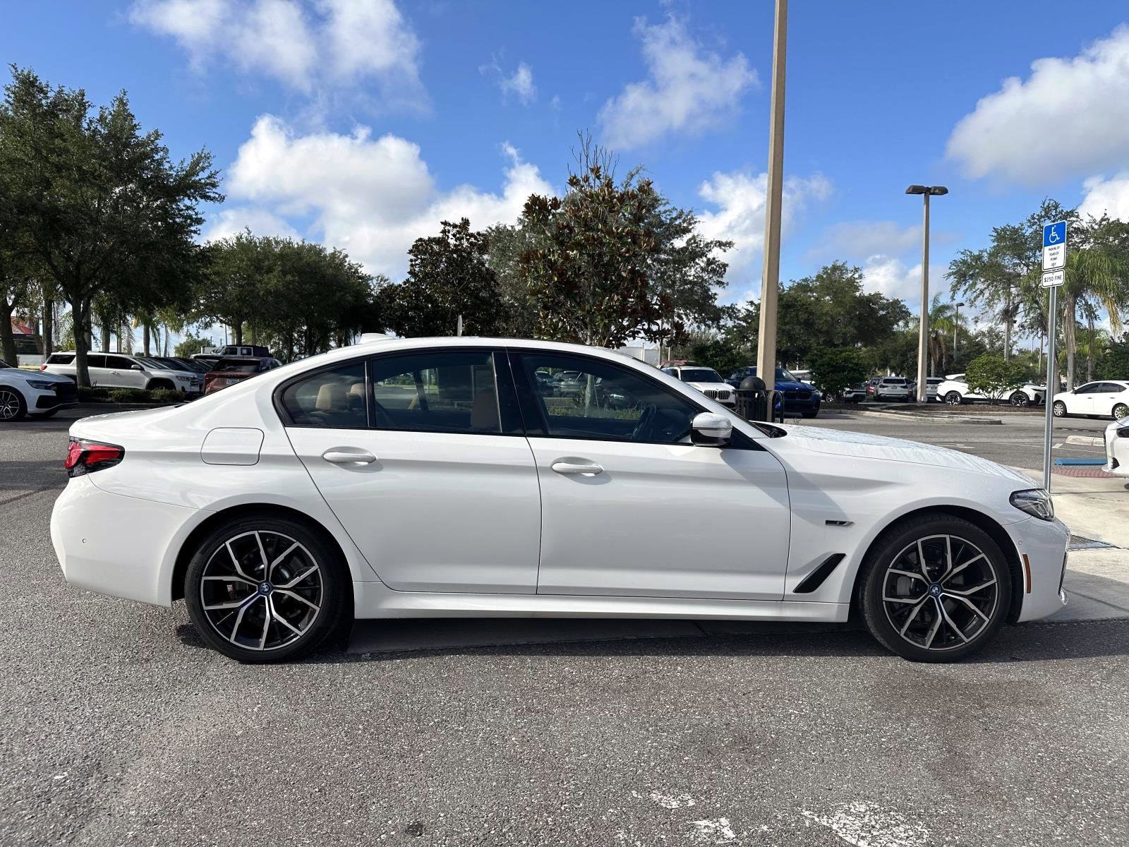 Used 2023 BMW 5 Series 530e with VIN WBA13AG04PCM69301 for sale in Lakeland, FL