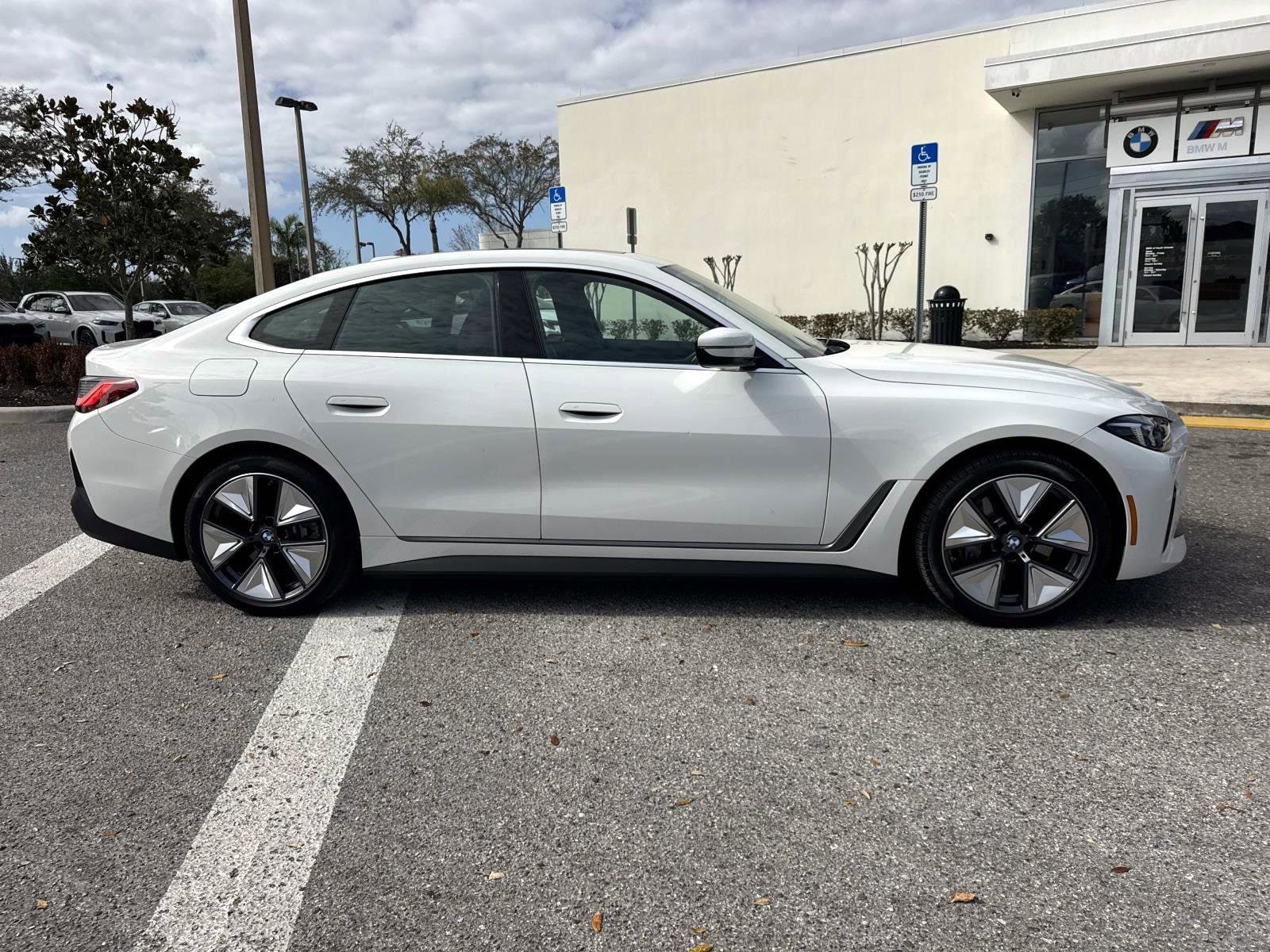 Used 2025 BMW i4 40 with VIN WBY23HD04SFU18553 for sale in Orlando, FL