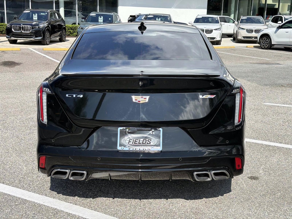Used 2022 CADILLAC CT4-V Sedan