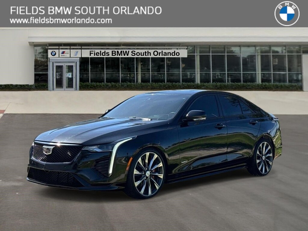 Used 2022 CADILLAC CT4-V Sedan