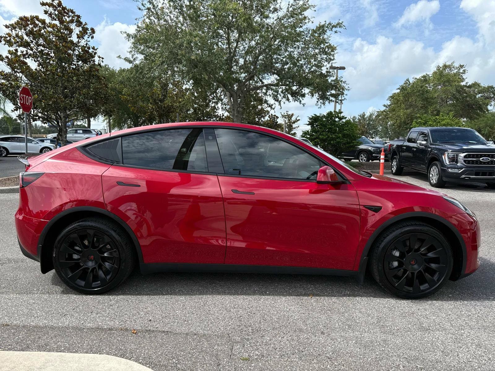 Used 2022 Tesla Model Y Long Range with VIN 7SAYGDEE8NF324089 for sale in Orlando, FL