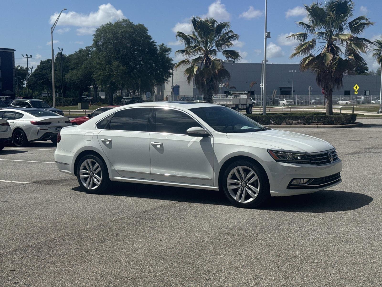 Used 2017 Volkswagen Passat SE with VIN 1VWGT7A38HC071350 for sale in Lakeland, FL