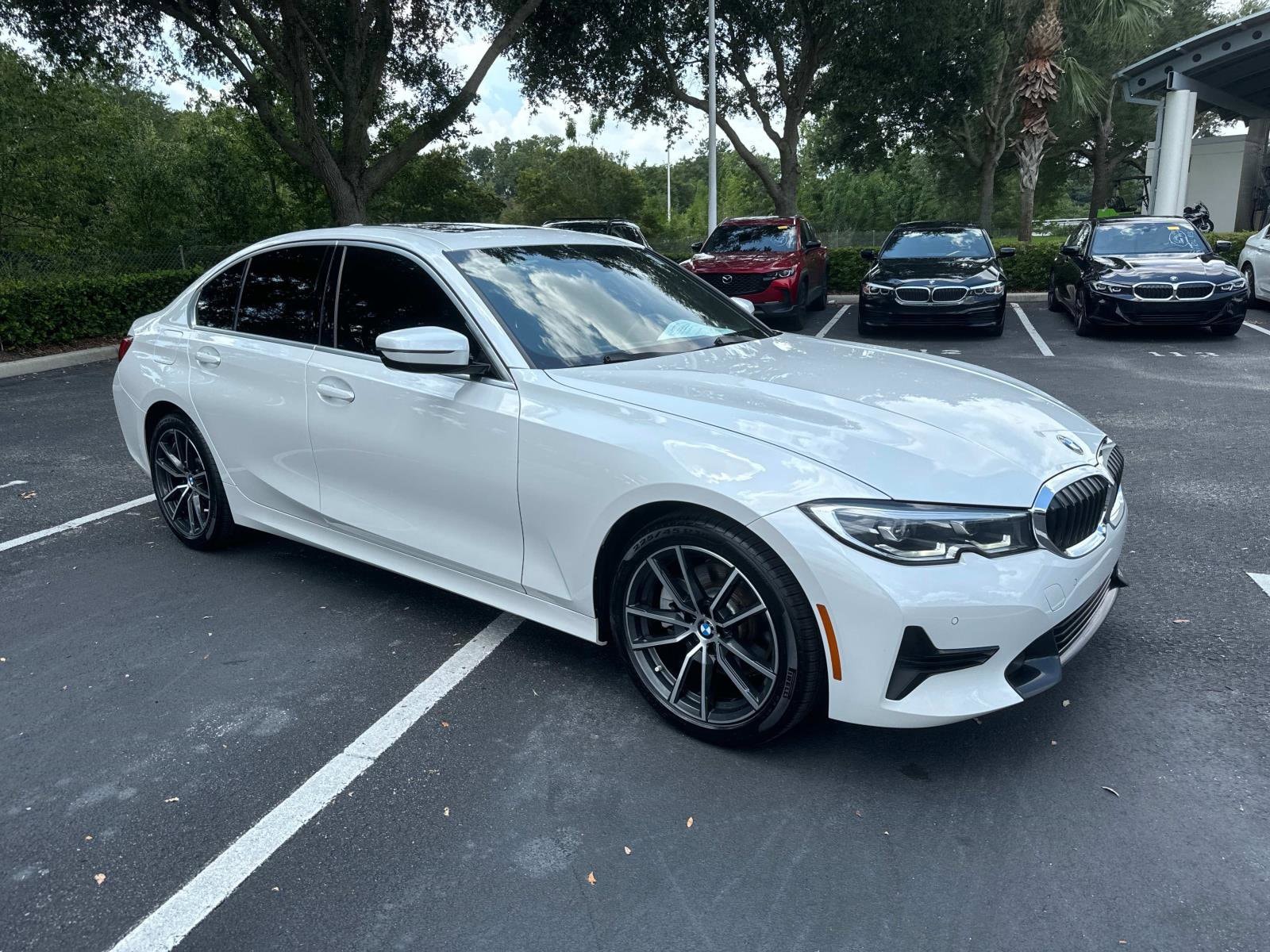 Used 2022 BMW 3 Series 330i with VIN 3MW5R1J08N8C24319 for sale in Lakeland, FL