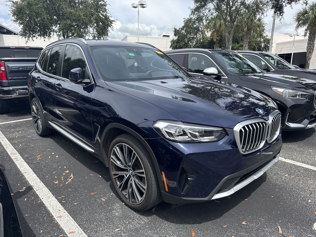 Certified 2022 BMW X3 sDrive30i sDrive30i Sports Activity Vehicle