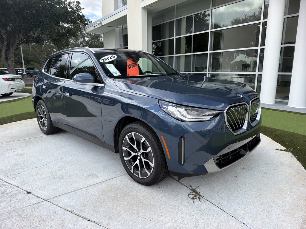 Certified 2026 BMW X3 30 xDrive 30 xDrive Sports Activity Vehicle