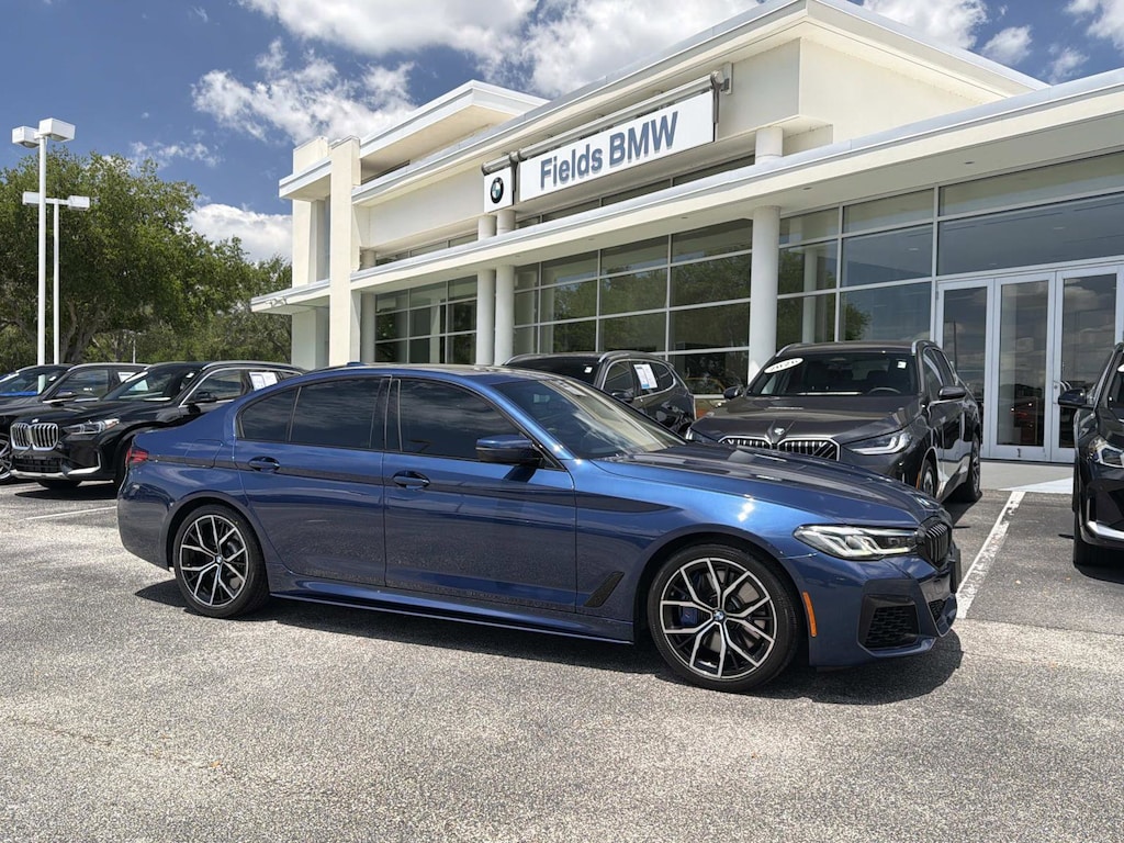 Used 2021 BMW 5 Series 540i xDrive Sedan