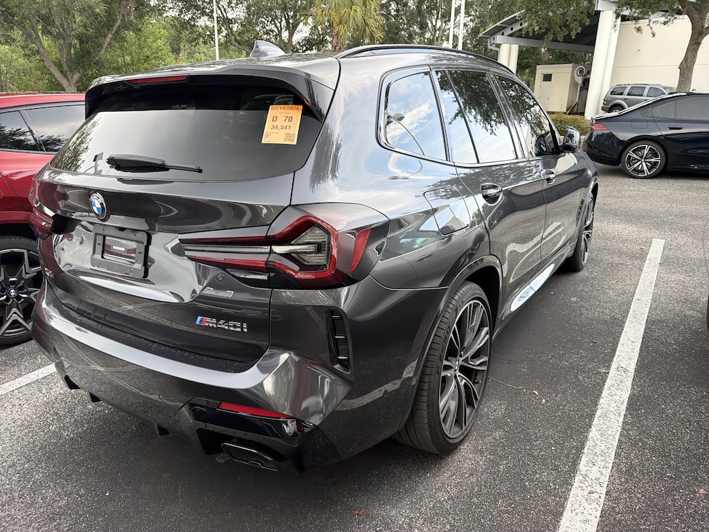 Certified 2023 BMW X3 M40i M40i Sports Activity Vehicle