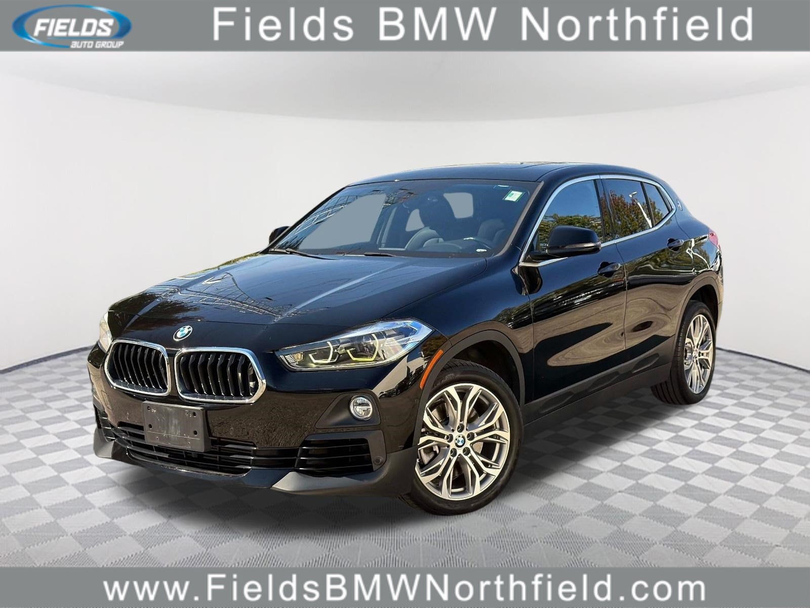 Used 2018 BMW X2 28i with VIN WBXYJ5C39JEF69944 for sale in Northfield, IL