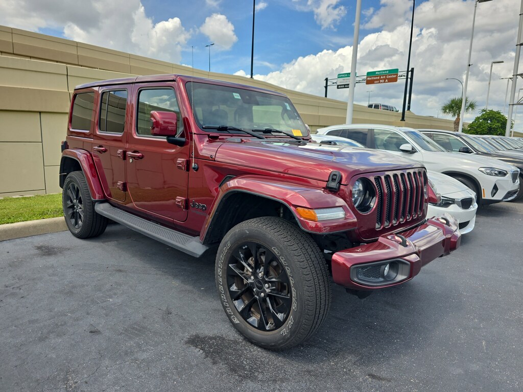 Used 2021 Jeep Wrangler Unlimited Sahara High Altitude Unlimited Sahara High Altitude 4x4