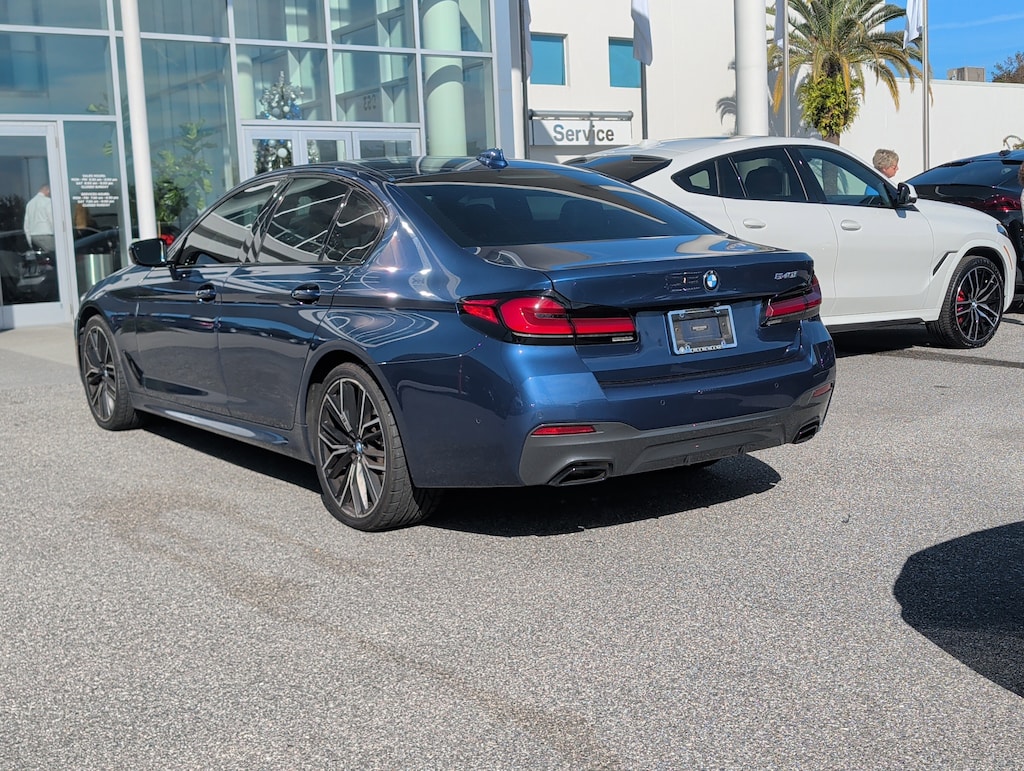 Used 2021 BMW 5 Series 540i Sedan