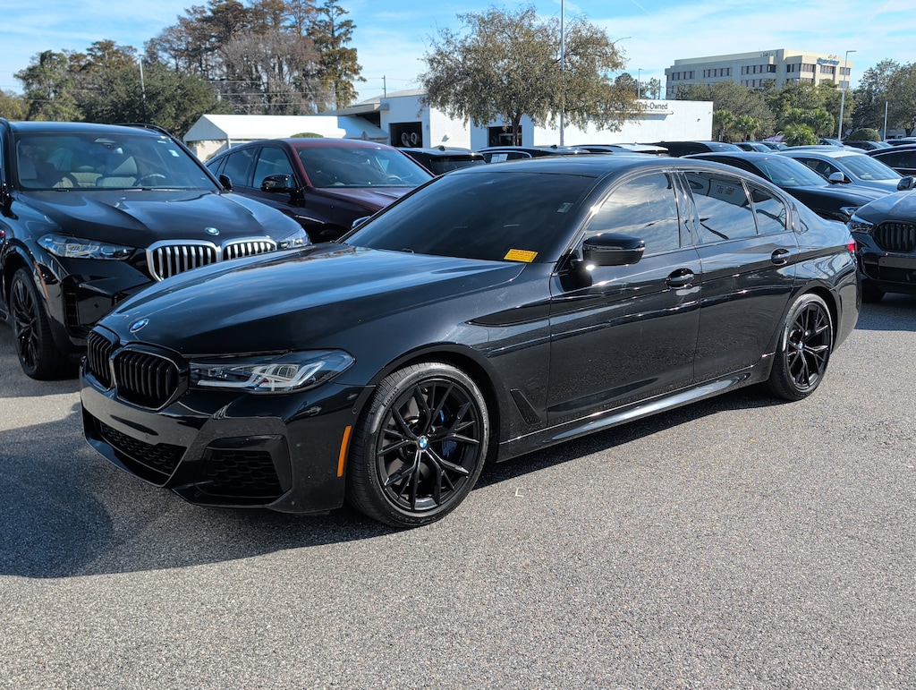 Certified 2022 BMW 5 Series M550i xDrive Sedan