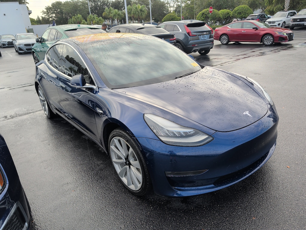 Used 2018 Tesla Model 3 Long Range Battery Long Range Battery AWD