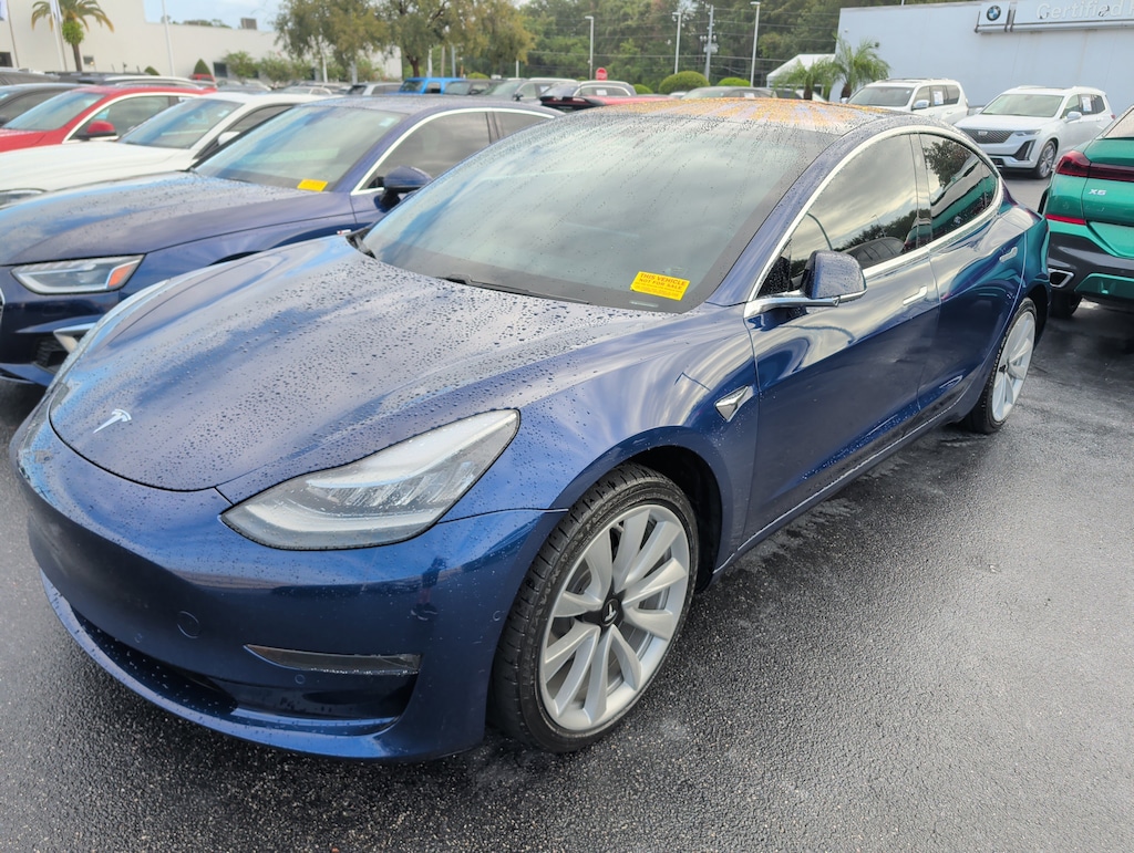 Used 2018 Tesla Model 3 Long Range Battery Long Range Battery AWD