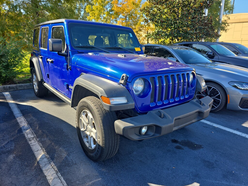 Used 2018 Jeep Wrangler Unlimited Sport S Sport S 4x4